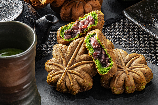 株式会社茶の環 抹茶もみじ饅頭