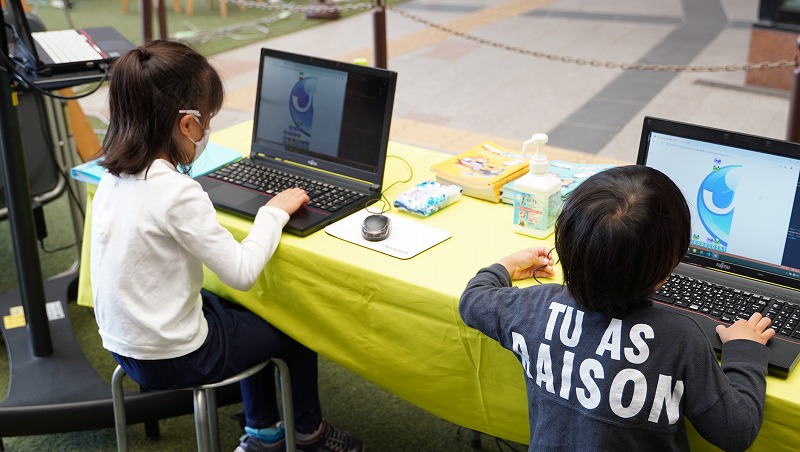 「センテラス天文館eスポーツフェス」IT Adventure『プログラミング教室 ぷよぷよプログラミング』