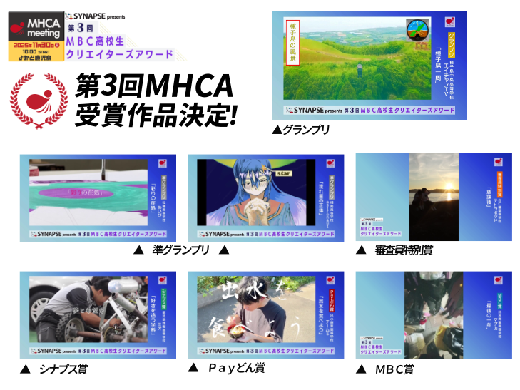 MHCA受賞作品発表