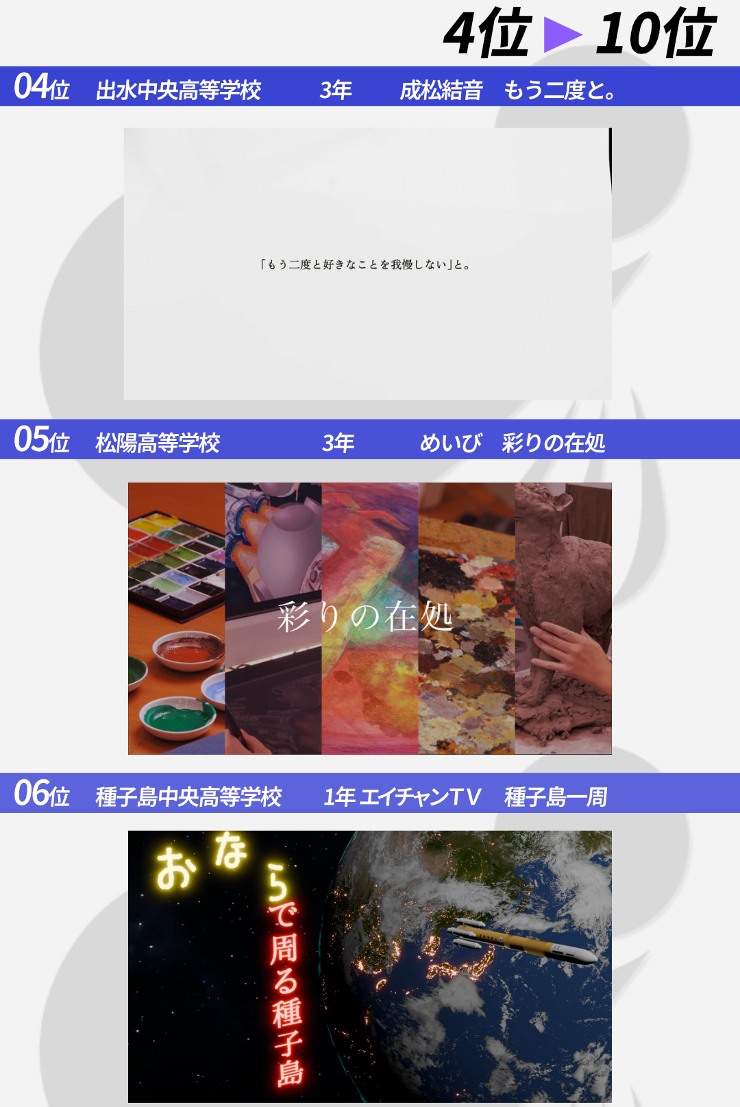 MHCA受賞作品発表