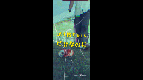 ポイ捨てをしただけなのに…