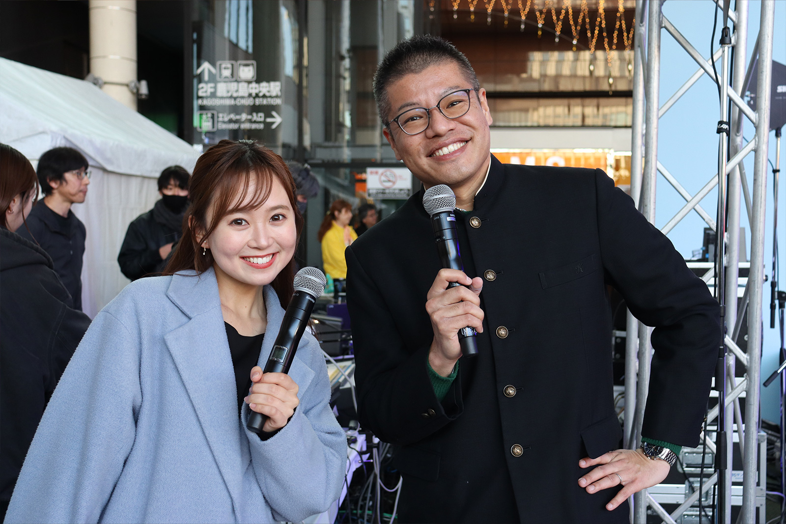 高校生ステージ司会