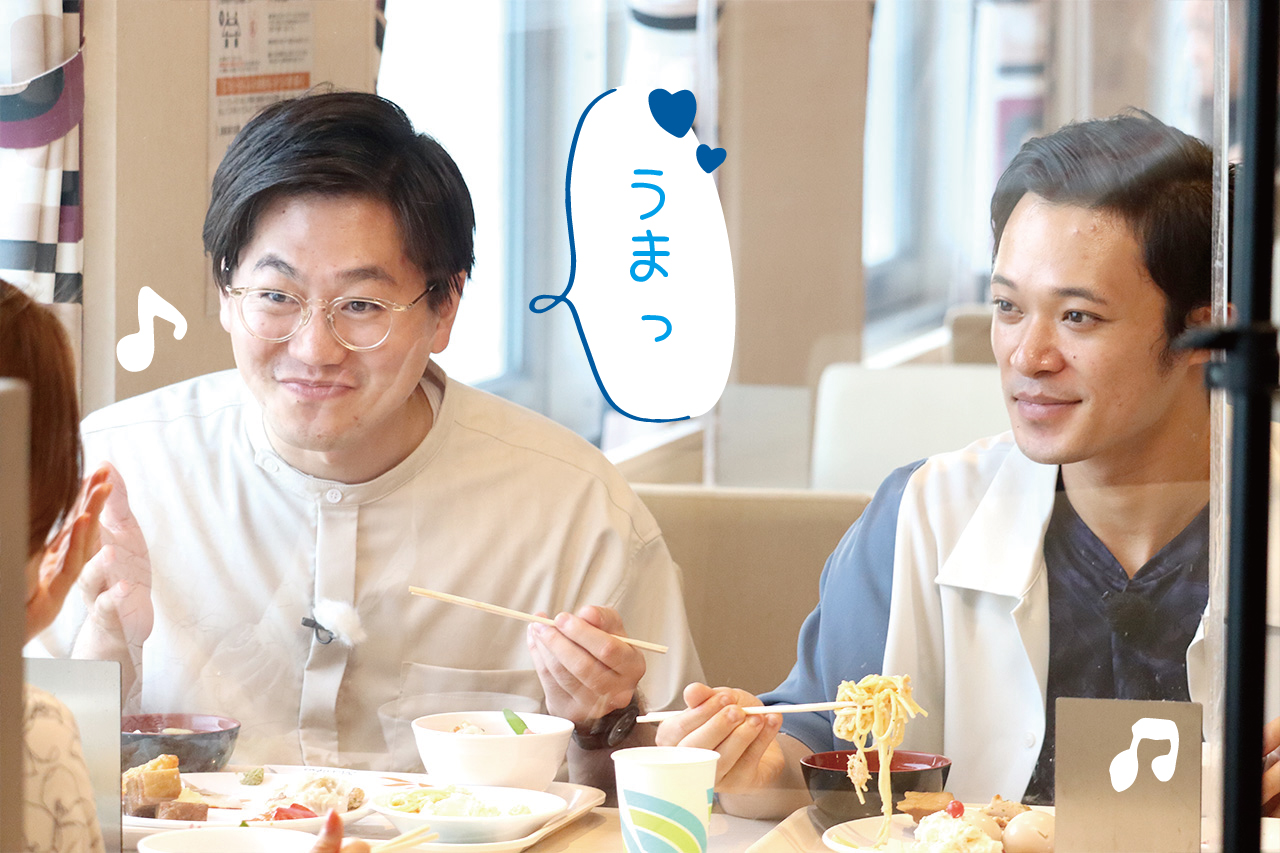 レストランでは絶品料理に舌鼓！