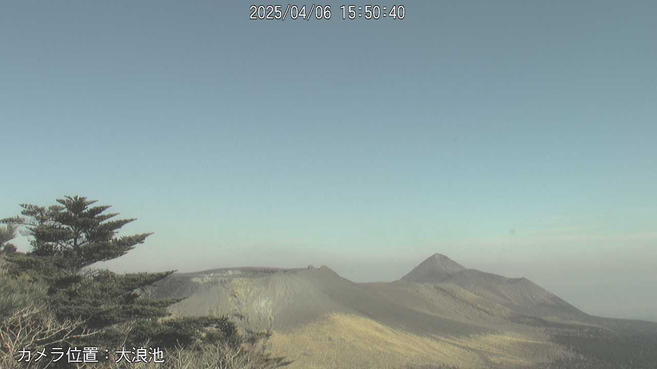 新燃岳　カメラ映像